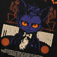 Ethereal Shadows Cat Sweatshirt CLOUDANIMESTUDIO