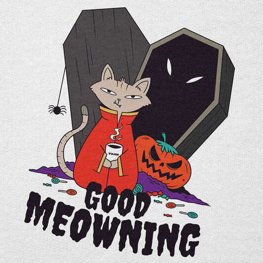 Good Meowning Hoodie CLOUDANIMESTUDIO