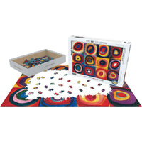 Color Study of Squares 1000 Piece Jigsaw Puzzle Eurographics CLOUDANIMESTUDIO