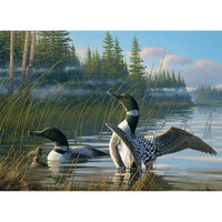 Common Loons 1000 Piece Jigsaw Puzzle Cobble Hill CLOUDANIMESTUDIO