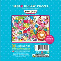 Cookie Party 1000 Piece Jigsaw Puzzle in Tin Eurographics CLOUDANIMESTUDIO