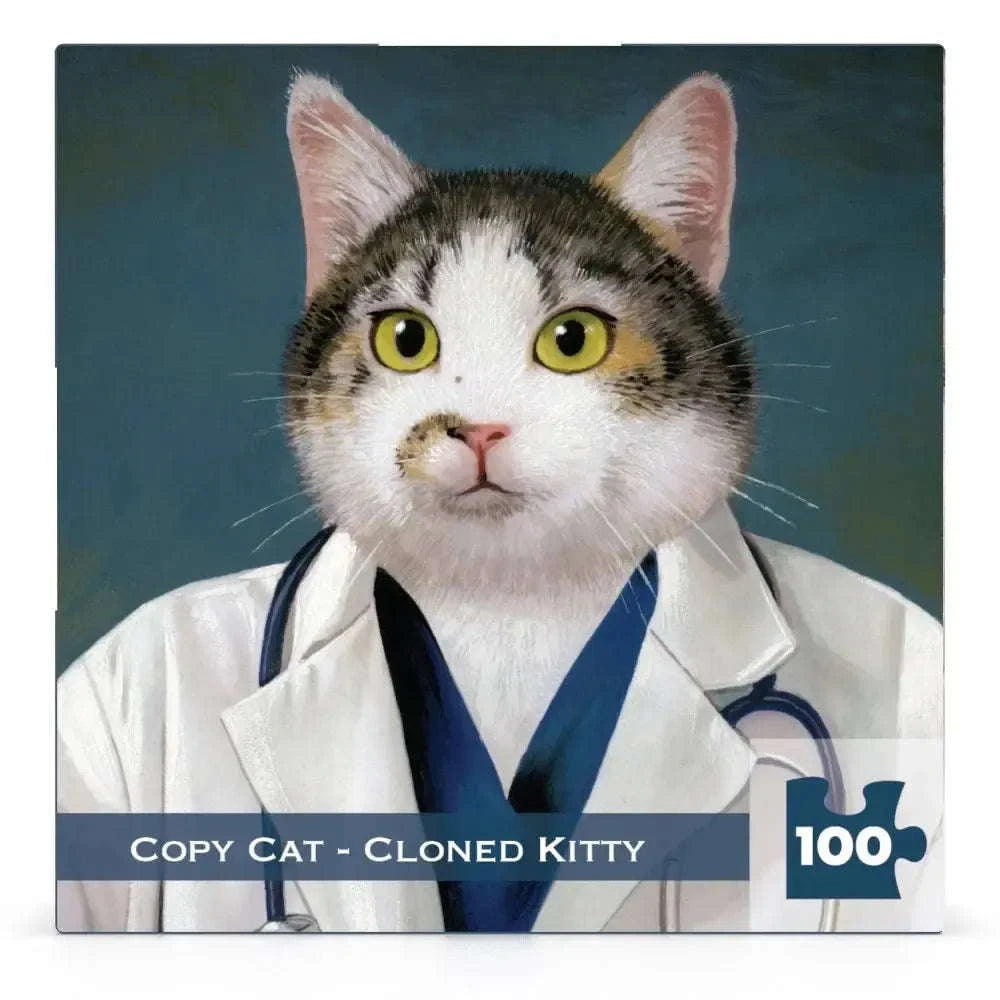Copy Cat - Cloned Kitty 100 Piece Mini Jigsaw Puzzle NYPC CLOUDANIMESTUDIO