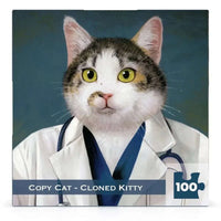 Copy Cat - Cloned Kitty 100 Piece Mini Jigsaw Puzzle NYPC CLOUDANIMESTUDIO