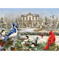 Country House Birds 1000 Piece Jigsaw Puzzle Cobble Hill CLOUDANIMESTUDIO