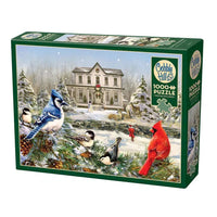 Country House Birds 1000 Piece Jigsaw Puzzle Cobble Hill CLOUDANIMESTUDIO