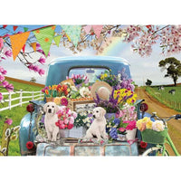 Country Road 35 Piece Tray Jigsaw Puzzle Cobble Hill CLOUDANIMESTUDIO