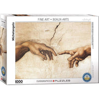 Creation of Adam (Detail) 1000 Piece Jigsaw Puzzle Eurographics CLOUDANIMESTUDIO