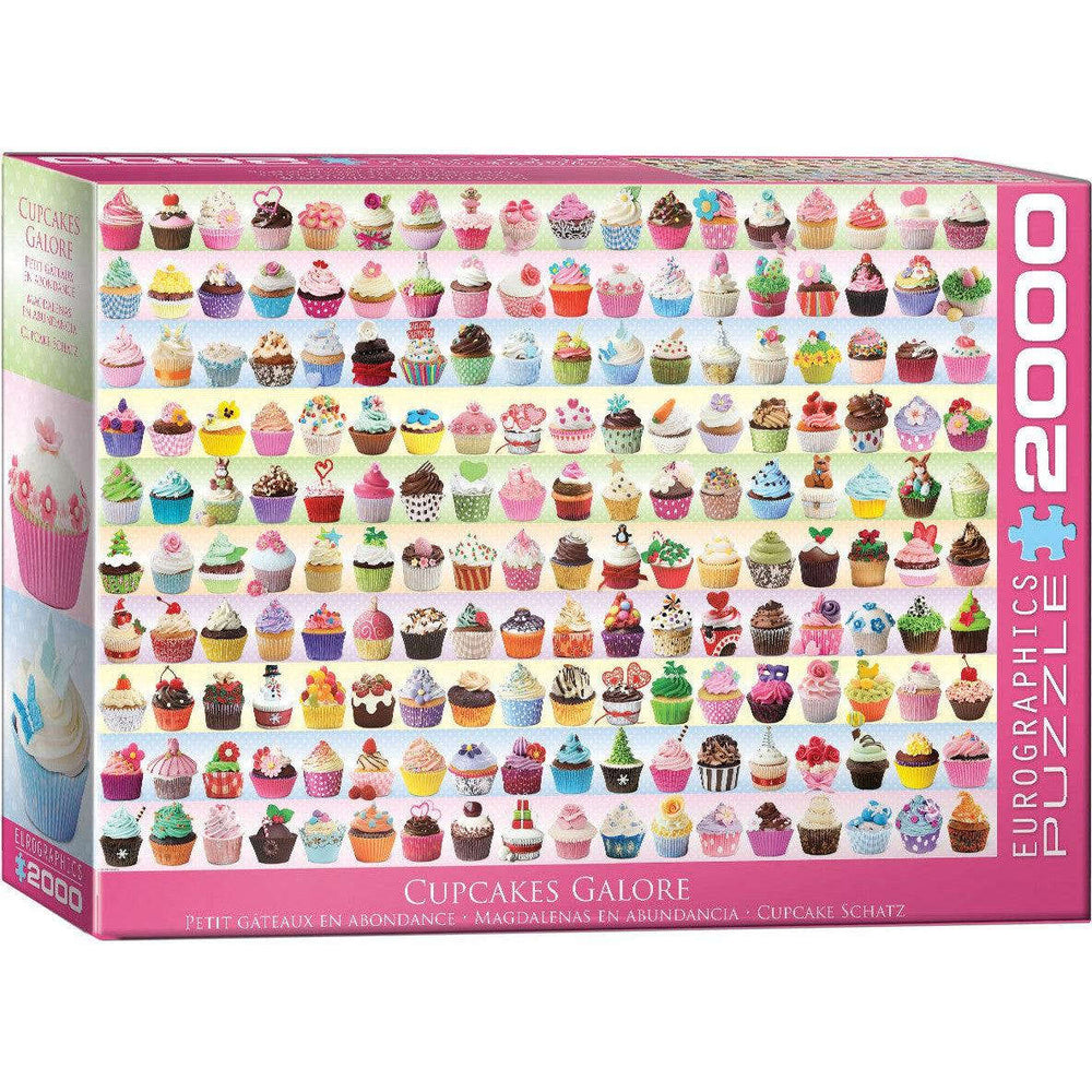 Cupcakes Galore 2000 Piece Jigsaw Puzzle Eurographics CLOUDANIMESTUDIO