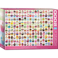 Cupcakes Galore 2000 Piece Jigsaw Puzzle Eurographics CLOUDANIMESTUDIO