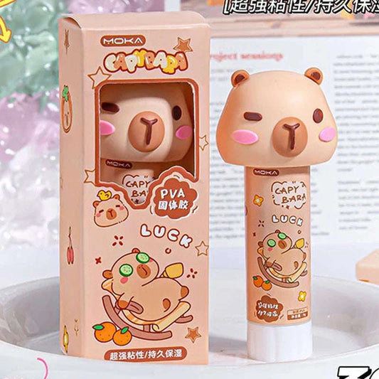 Cute Capybara Glue Stick CLOUDANIMESTUDIO