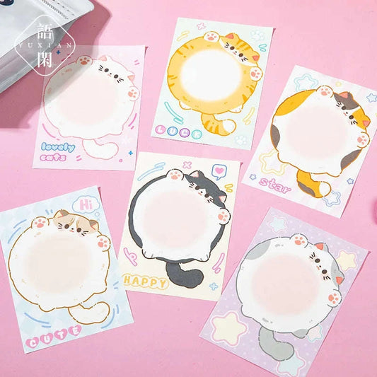 Cute Cat Memo Pads CLOUDANIMESTUDIO