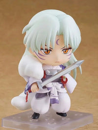 Cute Inuyasha and Sesshoumaru Anime FIgurines, Kawaii Chibi Action Figures PVC Cute Toys 10 cm - CloudAnimeStudio