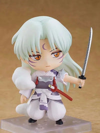 Cute Inuyasha and Sesshoumaru Anime FIgurines, Kawaii Chibi Action Figures PVC Cute Toys 10 cm - CloudAnimeStudio