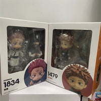 Cute Jujutsu Kaisen Ryomen Sukuna and Itadori Yuji Figurines, Chibi Kawaii Anime Action Figures Model Collector Toys 10cm - CloudAnimeStudio