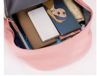 Cute Kuromi Melody Backpack For Students With Casual Lunch Bag Pencil Case, School Bag Laptop For Teenagers Rucksack Knapsack - CloudAnimeStudio
