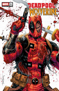 Deadpool / Wolverine #1 Tyler Kirkham MEGACON 2025 Exclusive Premium BATTLE DAMAGED Var (01/01/2025)