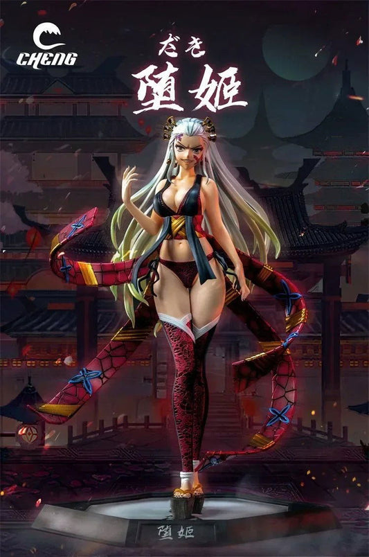 Daki Demon Slayer Anime Figure, Upper Rank 6 Twelve Kizuki Demon Slayer Kimetsu No Yaiba Figurines - CloudAnimeStudio