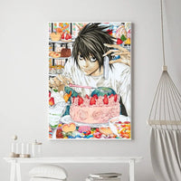 Death Note Anime Poster Prints Wall Art, Painting Bedroom Living Room Wall Bar Restaurant Decor - CloudAnimeStudio