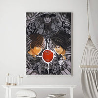 Death Note Anime Poster Prints Wall Art, Painting Bedroom Living Room Wall Bar Restaurant Decor - CloudAnimeStudio