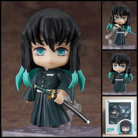 Demon Slayer Characters Anime Figure Kimetsu No Yaiba Action Figurines Chibi Mini PVC Toy Set - CLOUDANIMESTUDIO