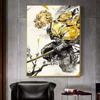 Demon Slayer Diamond Painting Kit Mosaic, Kimetsu no Yaiba Artist DIY Kit Home Decoration Picture Wall Art - CloudAnimeStudio
