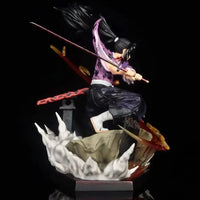Demon Slayer Kokushibo Anime Action Figure Model Statue Figurine Attack Posture 28 CM - CLOUDANIMESTUDIO