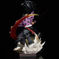Demon Slayer Kokushibo Anime Action Figure Model Statue Figurine Attack Posture 28 CM - CLOUDANIMESTUDIO