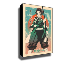 Demon Slayer Posters, Anime Retro Poster Tanjiro Kamado Kamado Nezuko Hashibira Inosuke Shinobu Kocho
Breath Techniques Decorative Wall Art - CloudAnimeStudio