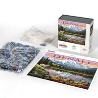 Denali National Park 500 Piece Jigsaw Puzzle Boardwalk CLOUDANIMESTUDIO