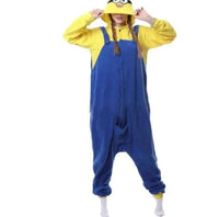 Despicable Me Minions Fleece Pajamas Cartoon Jumpsuit Minions Cartoon Anime Onesie Sleepwear - CLOUDANIMESTUDIO