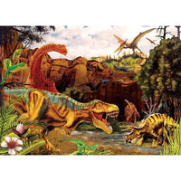 Dino Story 35 Piece Tray Jigsaw Puzzle Cobble Hill CLOUDANIMESTUDIO