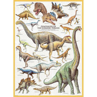 Dinosaurs of the Jurassic Period 1000 Piece Jigsaw Puzzle Eurographics CLOUDANIMESTUDIO