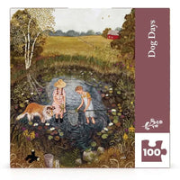 Dog Days 100 Piece Mini Jigsaw Puzzle NYPC CLOUDANIMESTUDIO
