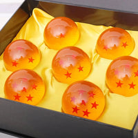 Dragon Ball 7 Pcs Set Crystal Balls Action Figure Toys Summon Shenron Wishing Balls 3.5 CM - CLOUDANIMESTUDIO