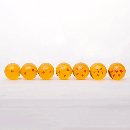 Dragon Ball 7 Pcs Set Crystal Balls Action Figure Toys Summon Shenron Wishing Balls 3.5 CM - CLOUDANIMESTUDIO