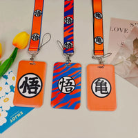 Dragon Ball Credential Holder Anime Lanyards Neck Strap For Card Badge Keychain Accessories Gifts - CLOUDANIMESTUDIO