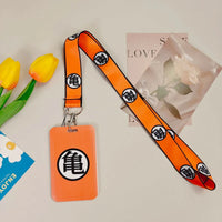 Dragon Ball Credential Holder Anime Lanyards Neck Strap For Card Badge Keychain Accessories Gifts - CLOUDANIMESTUDIO