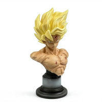 Dragon Ball Z Super Saiyan Son Goku Figure LED SSJ Action Figurines Collection 34 CM - CLOUDANIMESTUDIO