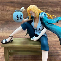 Drunken Tsunade Anime Figurines, Naruto Fifth Hokage Collectible Figures 6 in - CloudAnimeStudio