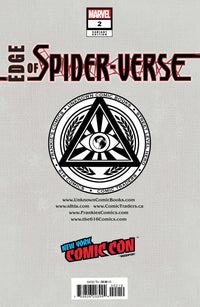 Edge Of Spider-Verse #2 Unknown Comics Tyler Kirkham Exclusive Nycc 2022 Silver Var (11/02/2022) CLOUDANIMESTUDIO
