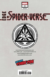 Edge Of Spider-Verse #4 Unknown Comics Tyler Kirkham Exclusive Nycc 2022 Silver Var (11/02/2022) CLOUDANIMESTUDIO