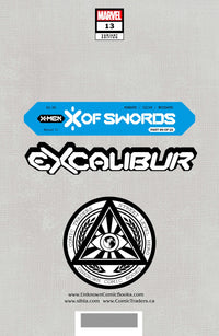 Excalibur #13 Unknown Comics Jay Anacleto Exclusive Virgin Var (10/21/2020) CLOUDANIMESTUDIO