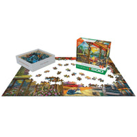 Early Morning Fishing 500 Piece Jigsaw Puzzle Eurographics CLOUDANIMESTUDIO