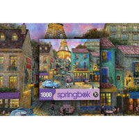 Eiffel Magic 1000 Piece Jigsaw Puzzle Springbok CLOUDANIMESTUDIO