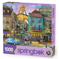 Eiffel Magic 1000 Piece Jigsaw Puzzle Springbok CLOUDANIMESTUDIO