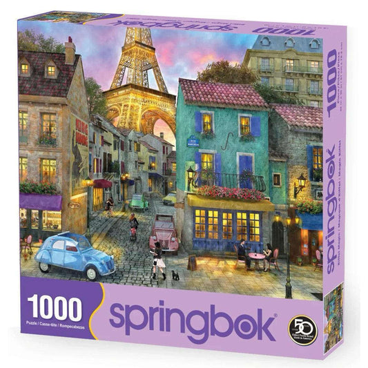 Eiffel Magic 1000 Piece Jigsaw Puzzle Springbok CLOUDANIMESTUDIO