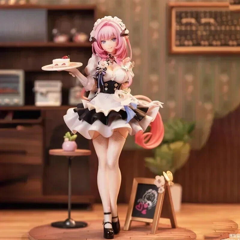 Elysia Figure, Honkai Impact 3 Sexy Maid Figurine, Anime Gifts 10 in - CloudAnimeStudio