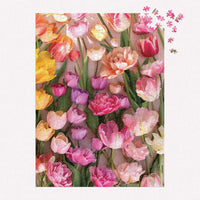 Ephemeral Tulips 1000 Piece Jigsaw Puzzle Galison CLOUDANIMESTUDIO