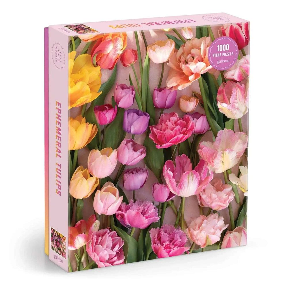 Ephemeral Tulips 1000 Piece Jigsaw Puzzle Galison CLOUDANIMESTUDIO