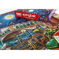 Evening Cafe in Venice 1000 Piece Jigsaw Puzzle Springbok